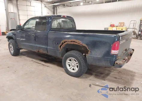 2001 Dodge Dakota Slt/Sport из США, поврежденный, VIN 1B7GG22N11S260752